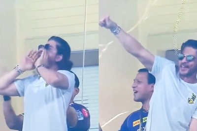 Shah Rukh Khan Screams 'Woo-hoo' As Sunil Narine Scores 1st T20 Century in KKR vs RR IPL Match | Watch