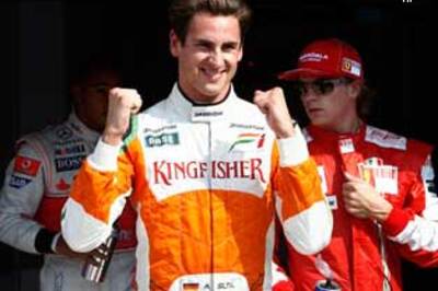 Force India back at the front again