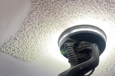 Video Of 'Popcorn' Ceiling Removal Is Unbelievably Satisfying
