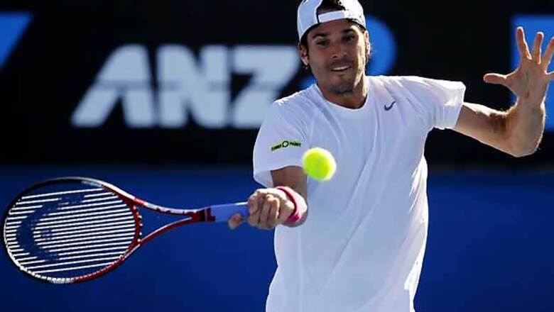 Haas progresses in Florida, Nishikori retires injured
