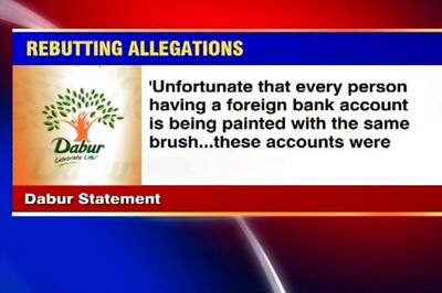 Accounts in foreign banks as per law, says Dabur India