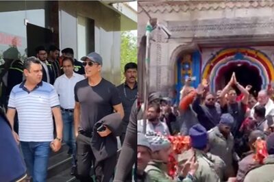 Akshay Kumar Offers Prayers At Kedarnath Temple Amid Tight Security, Greets Fans; Watch