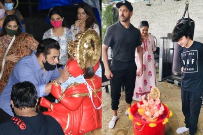 Salman Khan, Hrithik Roshan, Shilpa Shetty Go for Eco-friendly Ganpati Visarjan; See Pics
