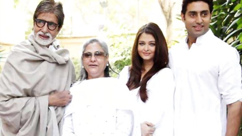 Big B in Bhopal with Aaradhya to shoot for 'Satyagraha'