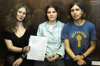 2 Pussy Riot members flee Russia to escape arrest