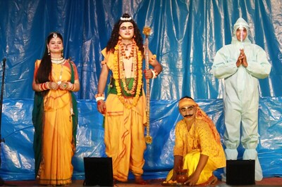Sanitisers at Sita’s Swayamvar, Ravan’s Covid Orders, PPE Kits in Ayodhya: Unusual Ramlila for Unusual Year