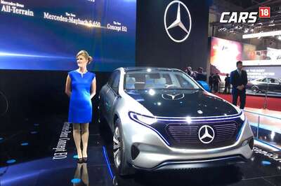 Auto Expo 2018: Mercedes-Benz Showcases Concept EQ All-Electric Vehicle