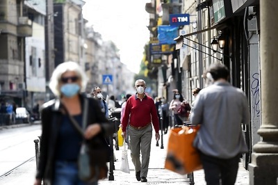 Italy Sees Second Successive Drop in Active Coronavirus Cases
