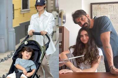Arjun Rampal Shares Photos of Girlfriend Gabriella Demetriades Wearing His Shirt