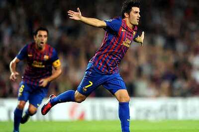 Arsenal target David Villa set to stay at Barcelona