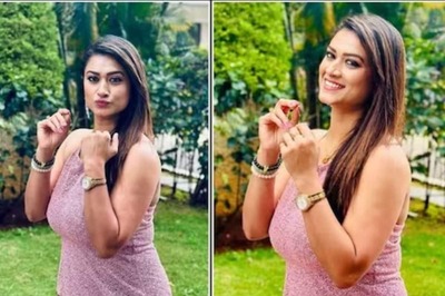 Tanisha Kuppanda Weaves An Indo-Western Dream In Satin Gown