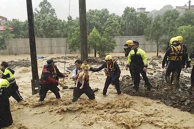 Typhoon weakens over China leaving 22 dead, missing