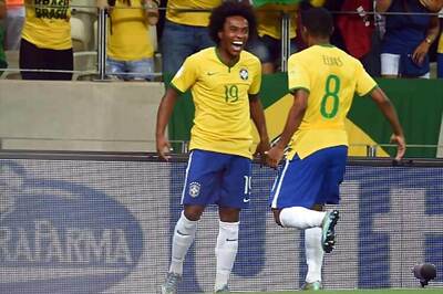 Willian scores twice as Brazil beat Venezuela 3-1 in FIFA WC qualifiers