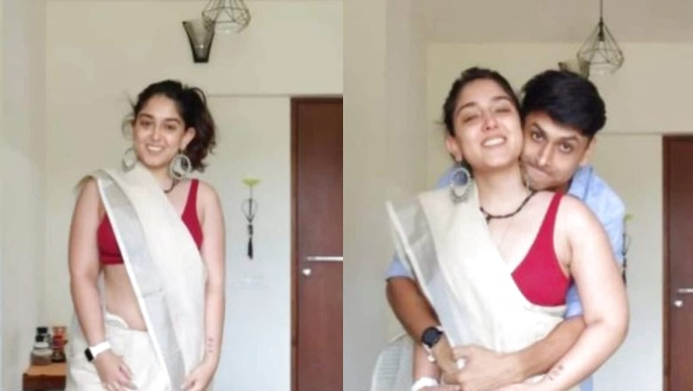 Aamir Khan’s Daughter Ira Looks Ravishing in Saree Gifted by Her Beau Nupur Shikhare’s Mother