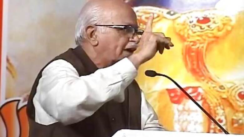 Advani resigns for the third time in 8 years
