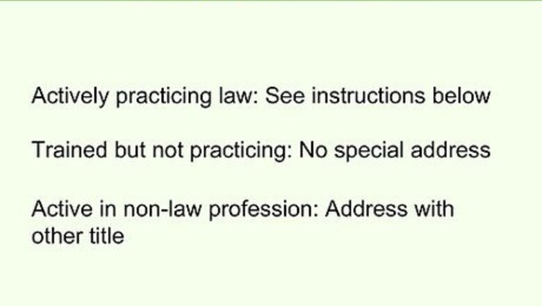 How to Address a Female Attorney