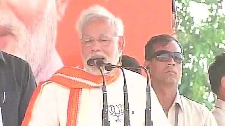 Modi says congress started politics of 'untouchability and hatred'