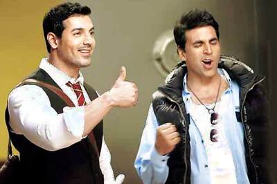 John Abraham gifts Akshay Kumar a superbike