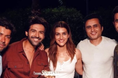Shehzada: Kartik Aaryan-Kriti Sanon Wrap Last Schedule in Haryana, Team Celebrates Latter's Birthday Too; See Pics