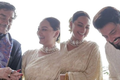 Sonakshi Sinha Hits Back at Trolls, Holds Dad Shatrughan Close as Zaheer Iqbal Signs Marriage Certificate