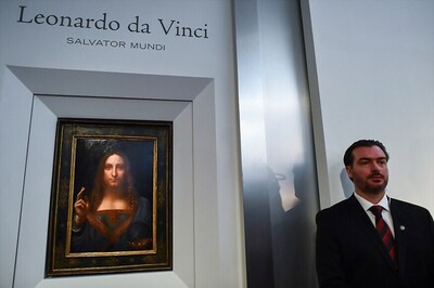 Leonardo da Vinci Painting Becomes Most Expensive Work of Art Auctioned at 450 Million Dollars
