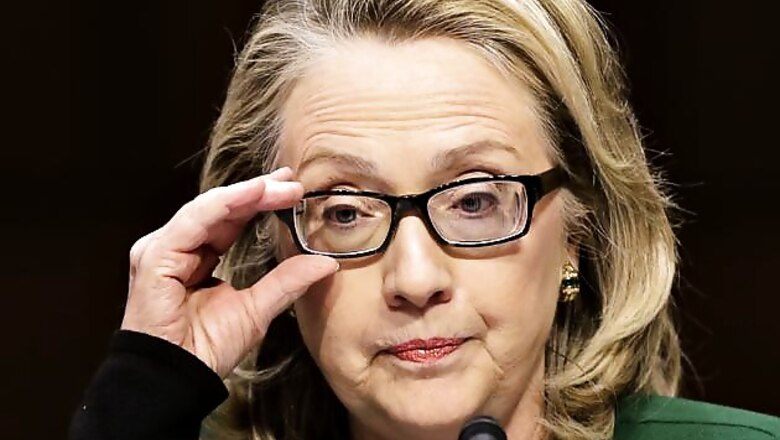 Clinton chokes up as she defends handling of Benghazi attack