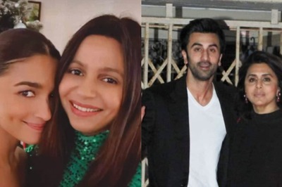 Alia Bhatt Stuns in Red As She Welcomes Ranbir Kapoor, Neetu Kapoor for Christmas Dinner | Pics