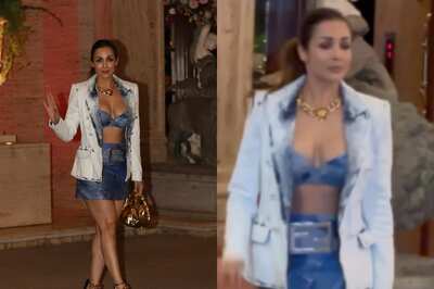 Sexy! Malaika Arora Sizzles In A Bralette And Skirt At Jonas Brothers' Afterparty; Watch Hot Video