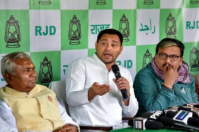 Tejashwi Trains Guns at JD(U) Leader for Police Officer's Use of MLC's Car
