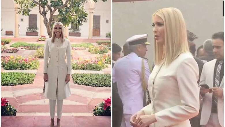 Melania Trump Sticks to American Designer as Ivanka Trump Wears Silk Sherwani By Anita Dongre