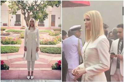 Melania Trump Sticks to American Designer as Ivanka Trump Wears Silk Sherwani By Anita Dongre