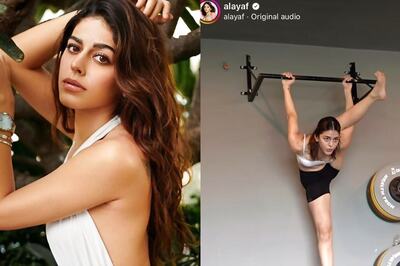 Alaya F Shares Hilarious Fitness Blooper on Instagram