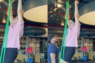 Here's Why Zareen Khan's Intense Assisted Pull-Ups Are Ideal For Gym Beginners