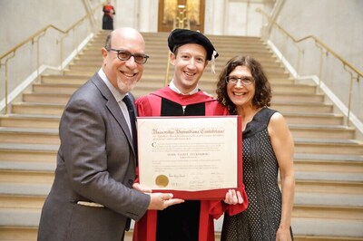 Mark Zuckerberg Returns to Harvard to Collect Honorary Degree 13 Years After Dropping Out