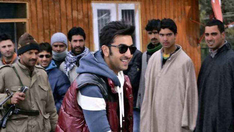 Snapshot: Ranbir shoots for Yeh Jawaani Hai Deewani