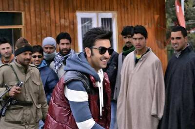 Snapshot: Ranbir shoots for Yeh Jawaani Hai Deewani