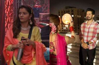 Rubina Dilaik Gets Decked Up for Karva Chauth in Bigg Boss 14, Photos Go Viral