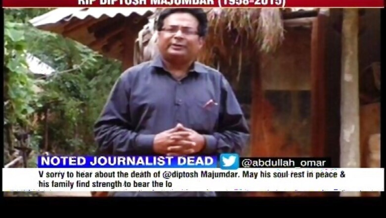 Senior journalist Diptosh Majumdar passes away