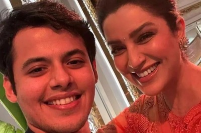 Darsheel Safary And On-Screen Mom Tisca Chopra Reunite At Ira Khan's Reception