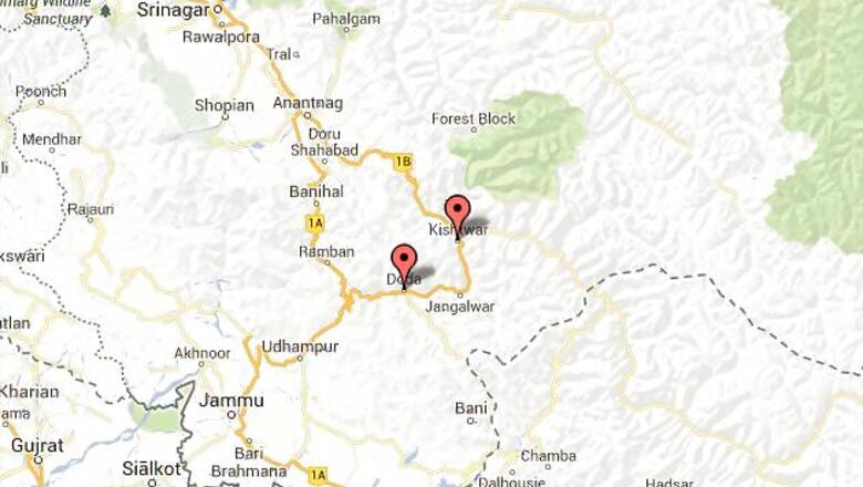 Two moderate quakes hit Kishtwar-Doda region in J~~amp;amp;K