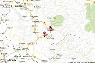 Two moderate quakes hit Kishtwar-Doda region in J~~amp;amp;K