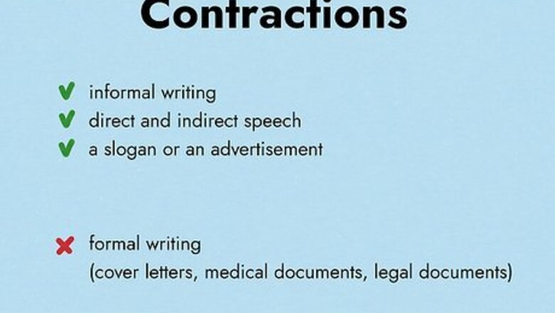 How to Use Contractions
