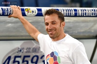 Superstar Alessandro Del Piero to arrive in city on Wednesday