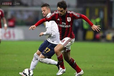 AC Milan's troubles continue, Samuel Eto'o breaks Sampdoria duck