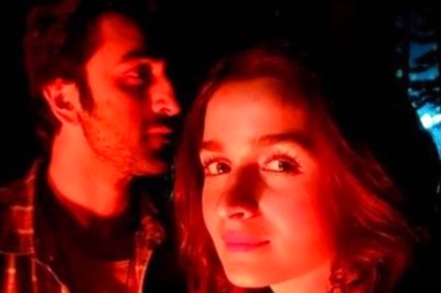 Alia Bhatt Shares BTS Still With Hubby Ranbir Kapoor From Brahmastra Song Deva Deva, Take a Look