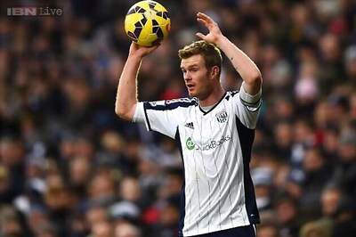 West Bromwich's Chris Brunt charged for verbally abusing officials
