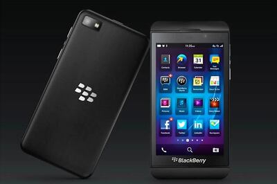BlackBerry Z10 coming to India on February 25