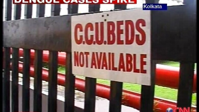 Hospitals run out of beds as dengue hits Kolkata