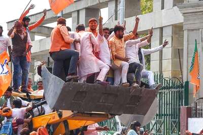 Why BJP Workers in Uttar Pradesh Are Celebrating Yogi's Victory on Bulldozers