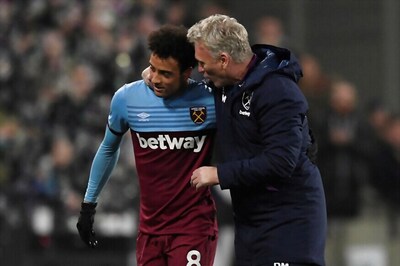 West Ham United's Felipe Anderson Ruled Out for a Month With Back Injury